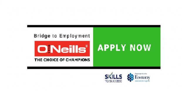 Career opportunities with O’Neills Irish International Sports Company Ltd 