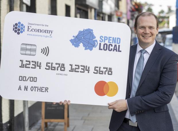 The first 100,000 Spend Local cards are being issued today. 